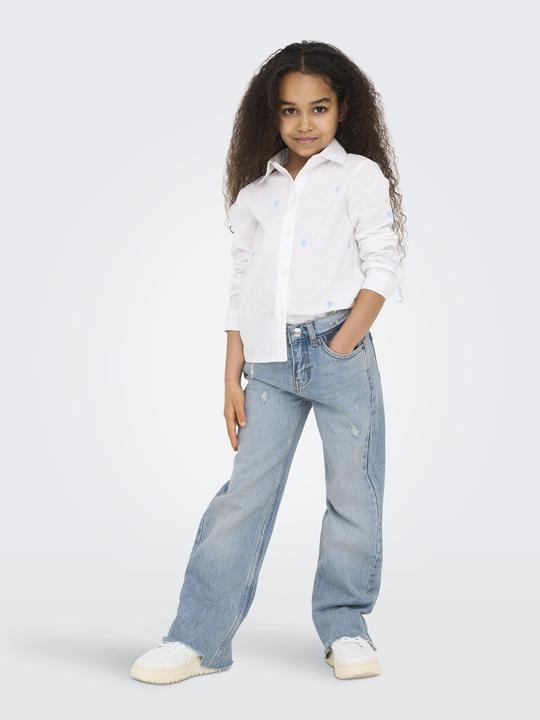 Image du produit Only KOGJUICY Weiter Beinschnitt Jeans Jeans mit weitem Bein (128)