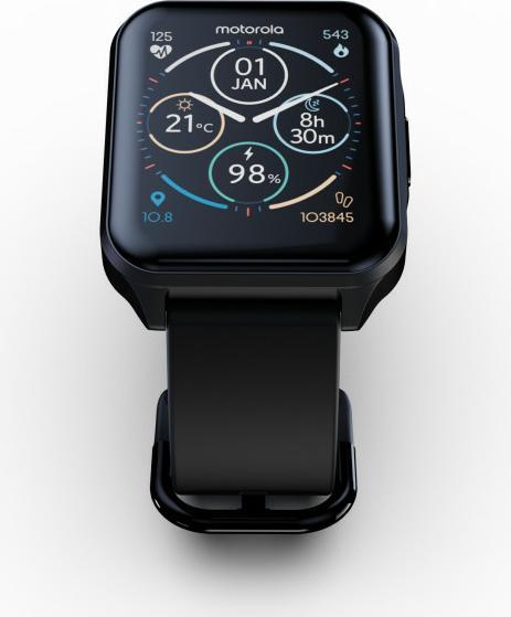 Actual product image Motorola Smartwatch Watch Phantom 70 Black (43 mm)