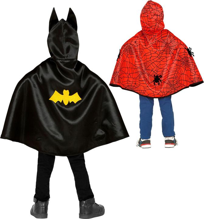 Produktbild Widmann Spiderbat Superhelden Wendecape (116)
