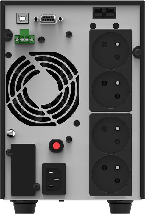 Actual product image Powerwalker POWER WALKER USV ONLINE VFI 2000 AT FR 4X FR OUT, USB / RS-232, LCD, EPA (2 VA, 1800 W, Online double converter UPS)