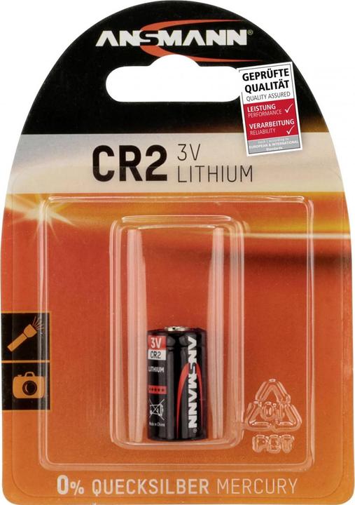 Produktbild Ansmann Cr2 (1 Stk., CR2, 750 mAh)