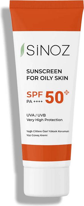 Sinoz Anti-Flecken Sonnenschutzcreme für fettige Haut 50ml (Sonnencreme, SPF 50+, 50 ml)