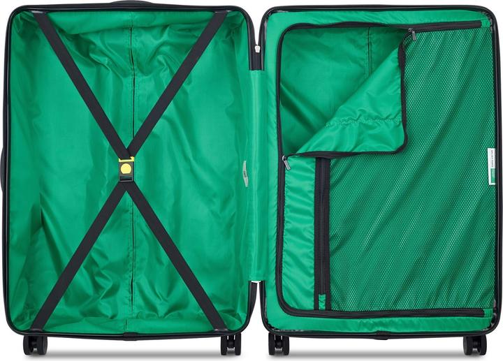 Produktbild Delsey x United Colors of Benetton Now Hardside 4-Rollen Kofferset 3 tlg. mit Dehnfalte (192 l, XL (ab 115l))
