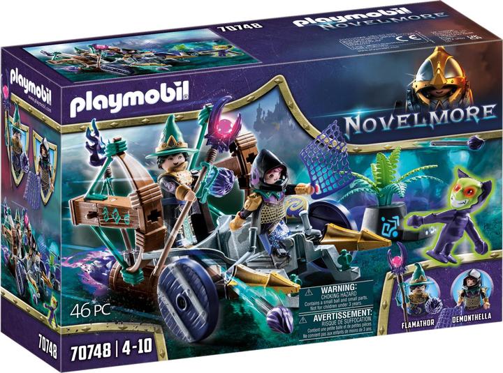 Image du produit Playmobil Chariot attrape-démons Violet Vale (70748, Playmobil Novelmore)