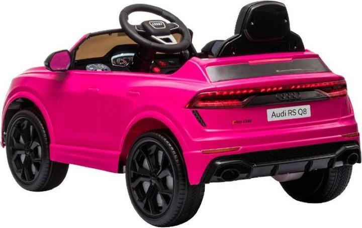 Produktbild Es-toys Kinderfahrzeug rosa - Elektro Auto "Audi RS Q8" - Lizenziert - 12V7A Akku Und 2 Motoren- 2,4Ghz (12 V)
