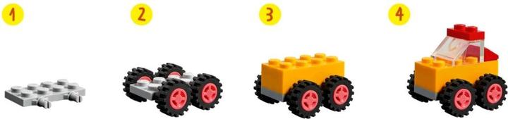 Produktbild LEGO Steinebox mit Rädern (11014, LEGO Classic)
