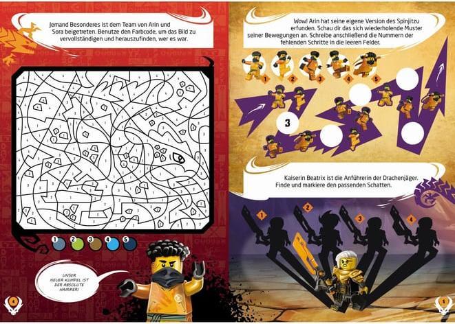 Produktbild LEGO® NINJAGO® – Rätselspass für Ninja-Helden (LEGO Ninjago)