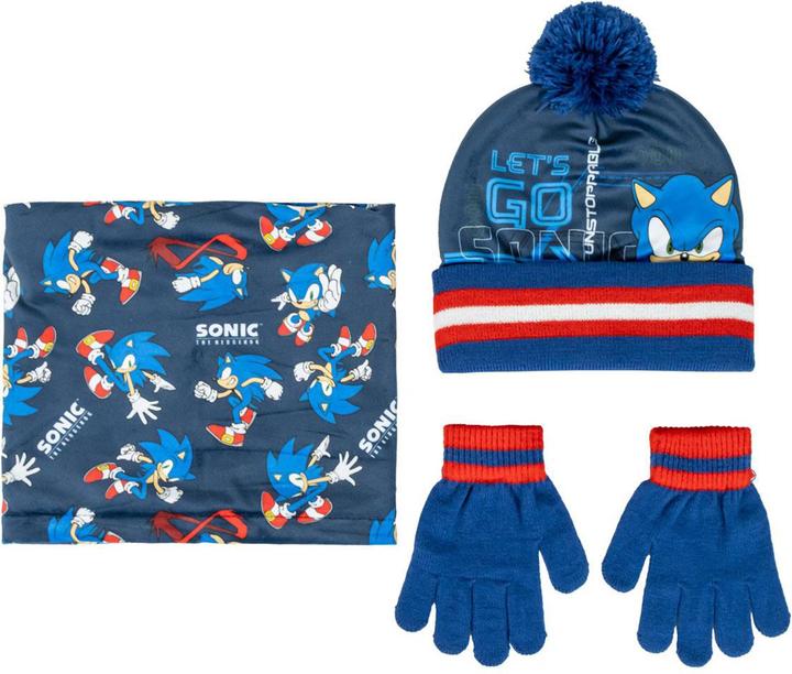 Produktbild Disney 3 Satz Stücke Snood Sonic