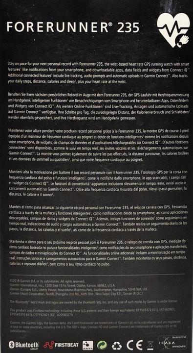 Image du produit Garmin Forerunner 235 (45 mm)