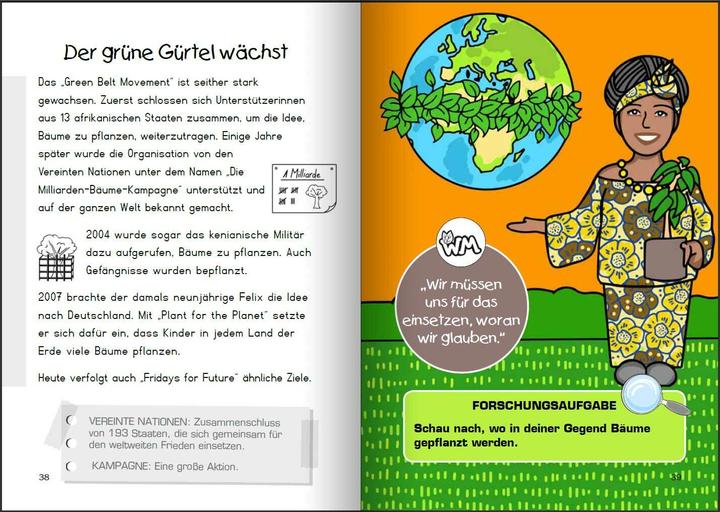 Immagine prodotto Wangari Maathai - Die Mutter der Bäume (Tedesco, Disordine Heike, Julia Christof, Bettina Springer-Ferazin, 2022)