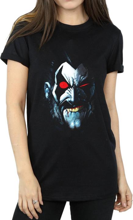 Actual product image Womens/Ladies Lobo Portrait Cotton Boyfriend T-Shirt (S)