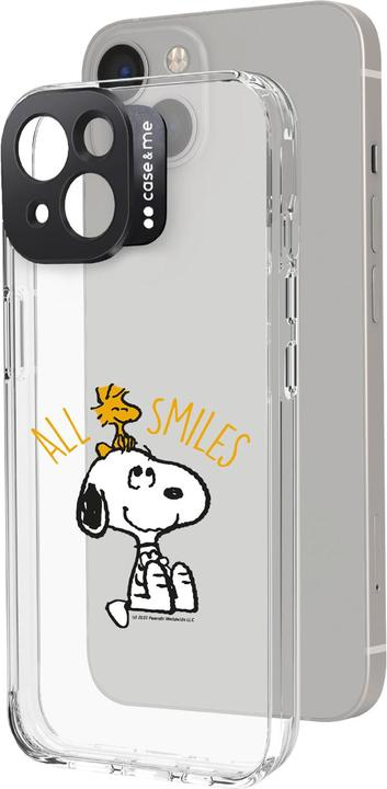 Immagine prodotto SBS custodia&me Peanuts cover cam logo iPhone 14 design4 Snoopy All Smiles Classic (Apple iPhone 14)