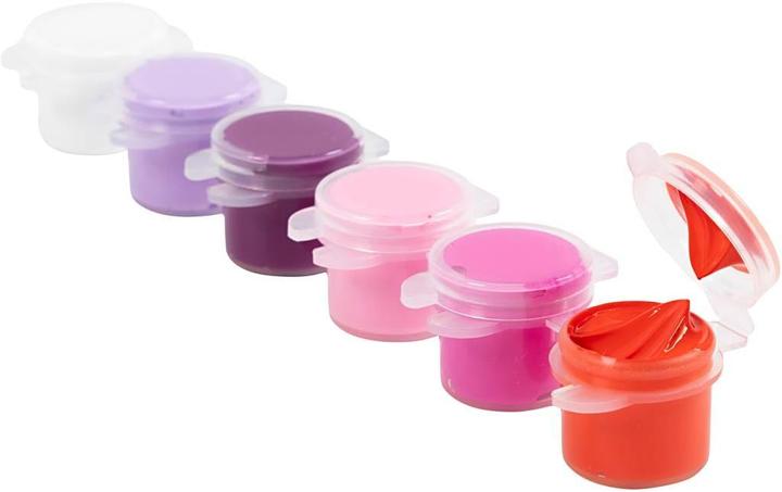 Image du produit Creativ Company Acrylfarbe Hobbyfarbe Plus Color 6 x 5 ml, Lila-Pink (Lila, Multicolore, Violet, Pink, Rose, 5 ml)
