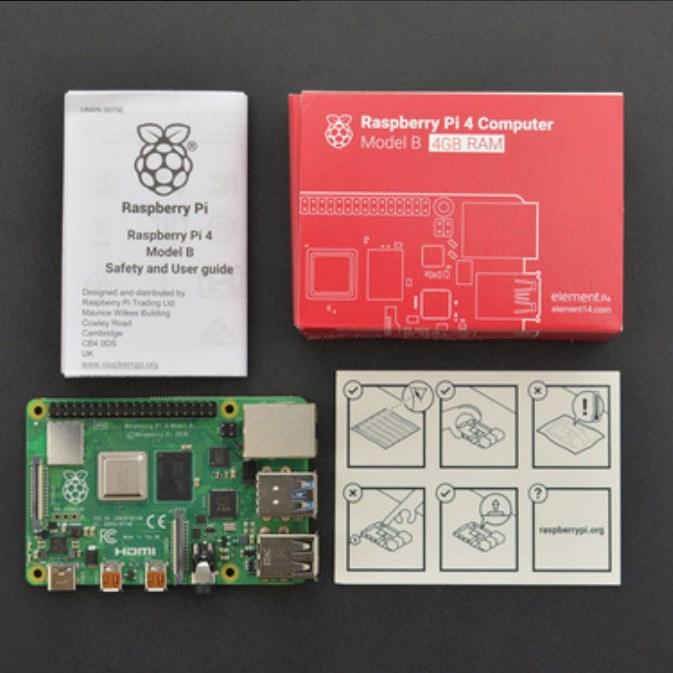 Produktbild Raspberry Pi 4 4GB Model B