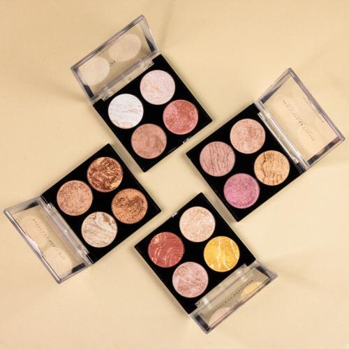 Actual product image Makeup Revolution London Cheek Kit Shade Take a Breather 4 x 2.2 g (Take A Breather, Highlighter, 8.80 g)