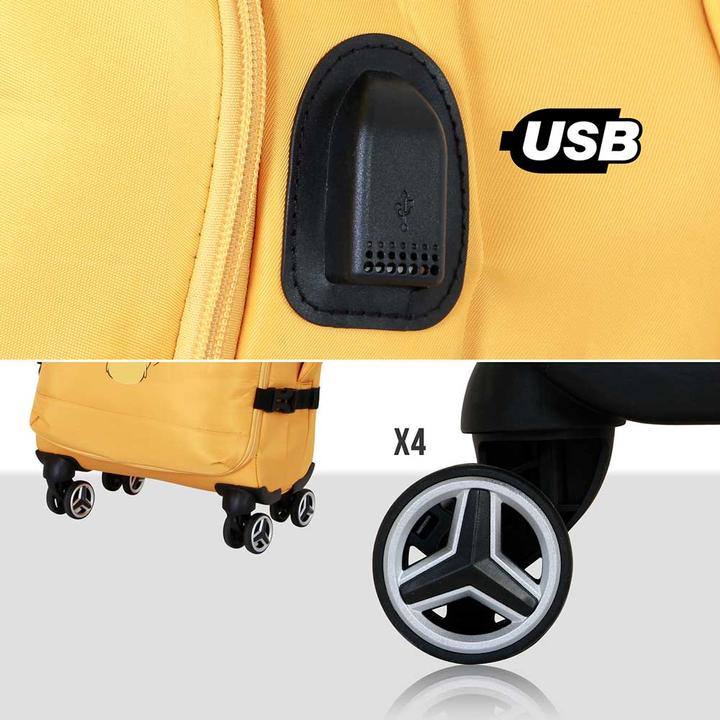 Produktbild Karactermania 4-Wheel Cabin Suitcase Face