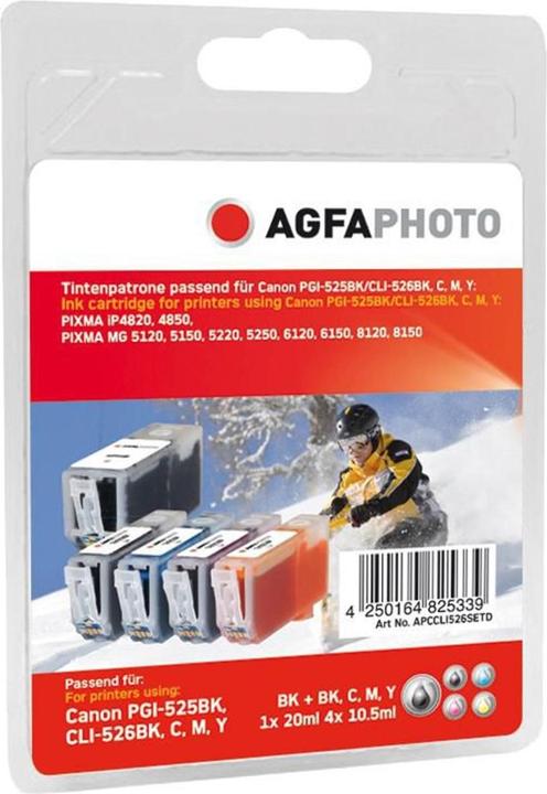 Produktbild AGFAPHOTO Apccli526setd (BK, Color)