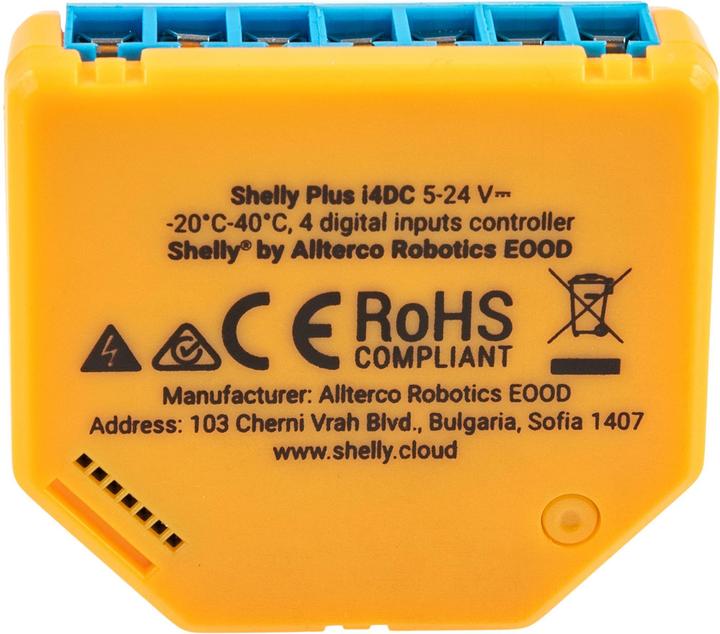 Produktbild Shelly Plus I4 DC (Schaltaktor)