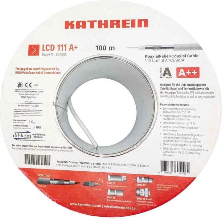 Produktbild Kathrein LCD 111 (130 dB, Antennendose)