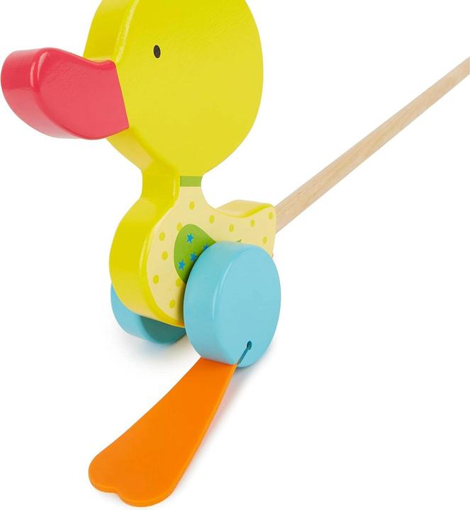 Image du produit Bieco Jouet à pousser Canard à dandiner, jaune
