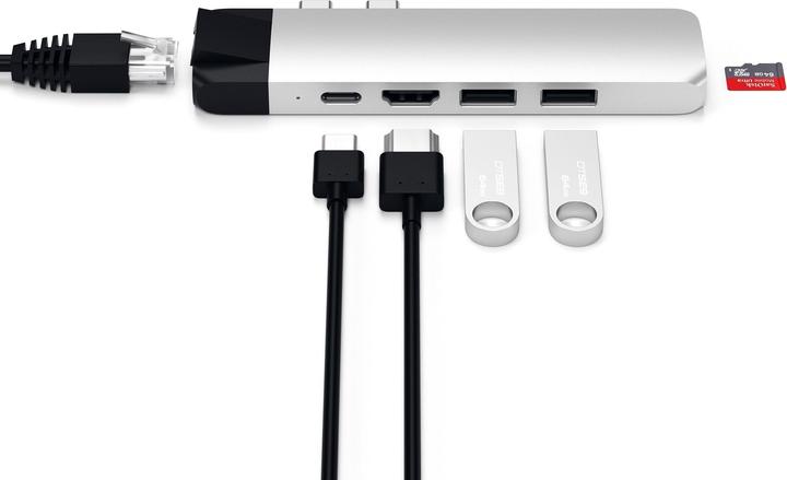 Produktbild Satechi USB Dual-C Hub (USB-C, 6 Ports)