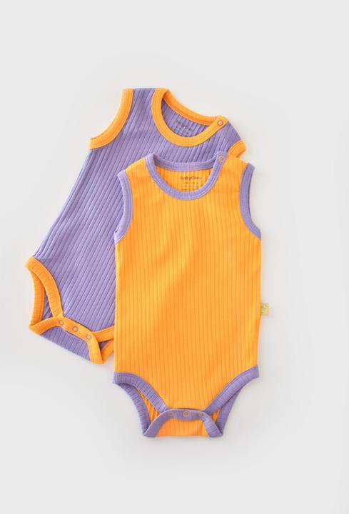 BabyCosy Body. ärmellos. 2 Pack