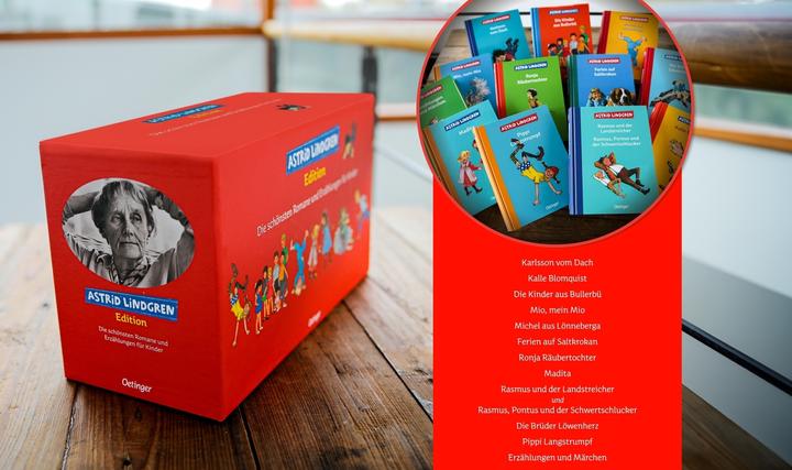 Produktbild Astrid-Lindgren-Edition Die schönsten Romane und Erzählung (Deutsch, Astrid Lindgren, 2008)