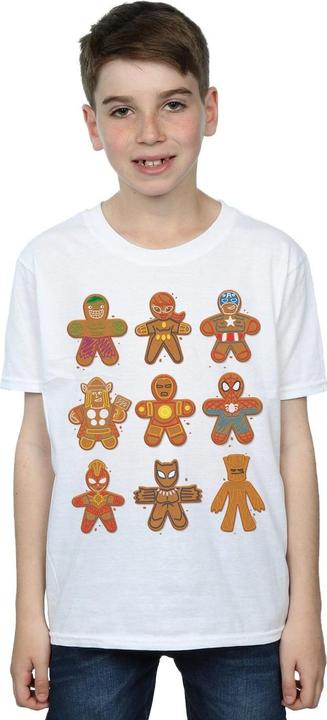 Produktbild Avengers Christmas Gingerbread TShirt Jungen (152, 158)