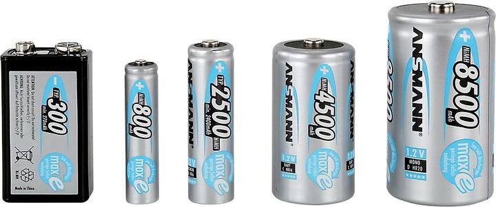 Image du produit Ansmann Bébé C (2 pcs, C, 4500 mAh)
