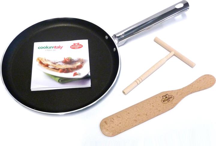Produktbild Ballarini Crèpe-Set 4-tlg. (25 cm, Crêpe Pfanne, Aluminium)