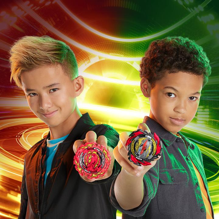 Actual product image Hasbro Beyblade Burst QuadDrive Interstellar Drop Battle Set (Multilingual)