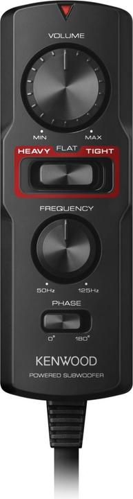 Productafbeelding Kenwood KSC-PSW7EQ 20cm Actieve EQ Compacte Subwoofer (160 W)