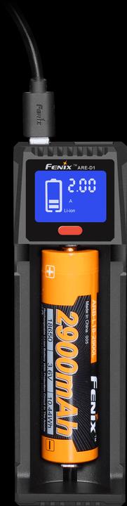 Produktbild Fenix FCH-D1 (1 Stk., 10440, 14500, 16340, 18650, 21700, 26650, AA, AAA, C, Ladegerät ohne Akku)
