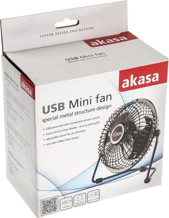 Actual product image Akasa Ak-Ufn01-Bk