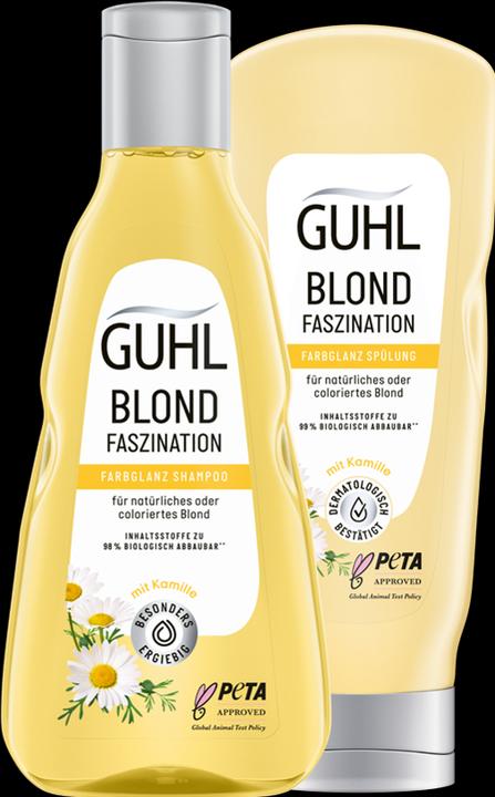 Produktbild Guhl Blond Faszination Shampoo Farbglanz (250 ml, Flüssiges Shampoo)
