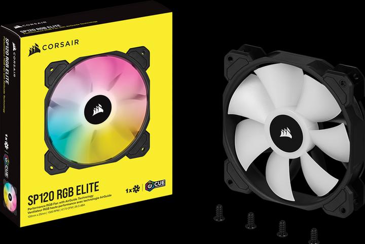 Produktbild Corsair SP120 RGB Elite (120 mm, 1 x)