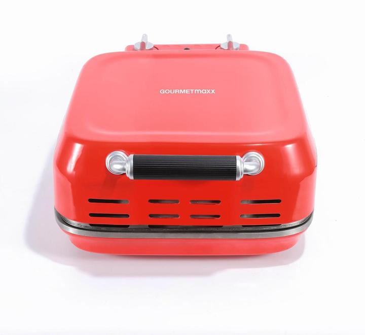 Gourmetmaxx Four à pizza Ø 30 cm, Rouge