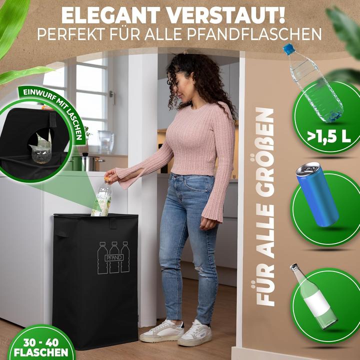 Produktbild Cottara Pfandflaschen-Sammelbehälter mit Einwurf (100 l)