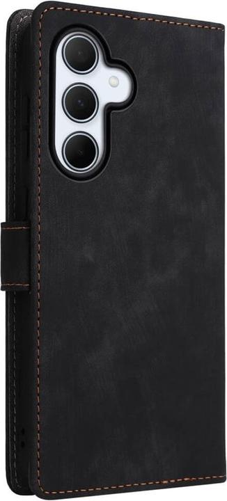 Actual product image Cover-Discount Galaxy A56 5G - Ledertasche mit RFID Blocker (Samsung Galaxy A56)