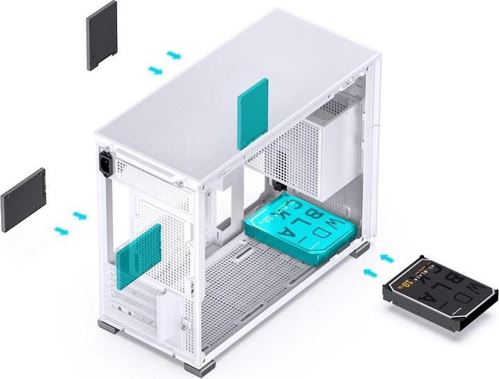 Actual product image Jonsbo D31 Mesh Screen (mATX, Mini-ITX, DTX)