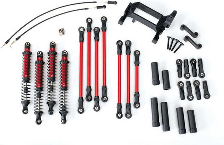 Produktbild Traxxas trx-4 long arm lift kit komplett rot