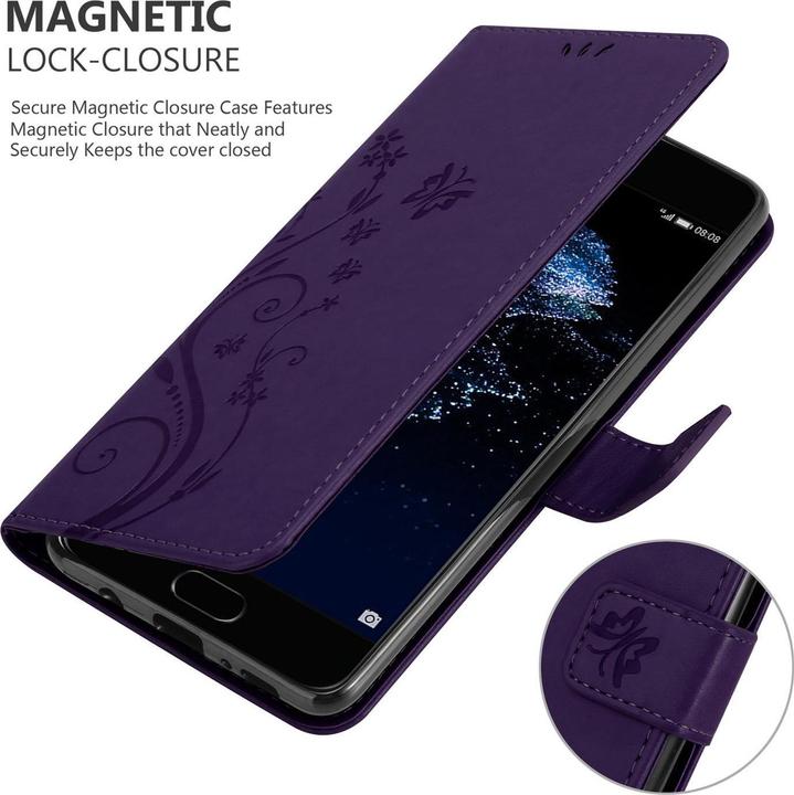 Produktbild Cadorabo Flower Book Cover (Huawei P10 Plus)