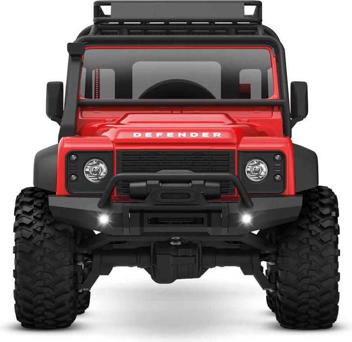 Immagine prodotto Traxxas TRX-4M LR Defender Electric Crawler 4WD 1:18 RTR Rosso (RTR pronto all'uso)
