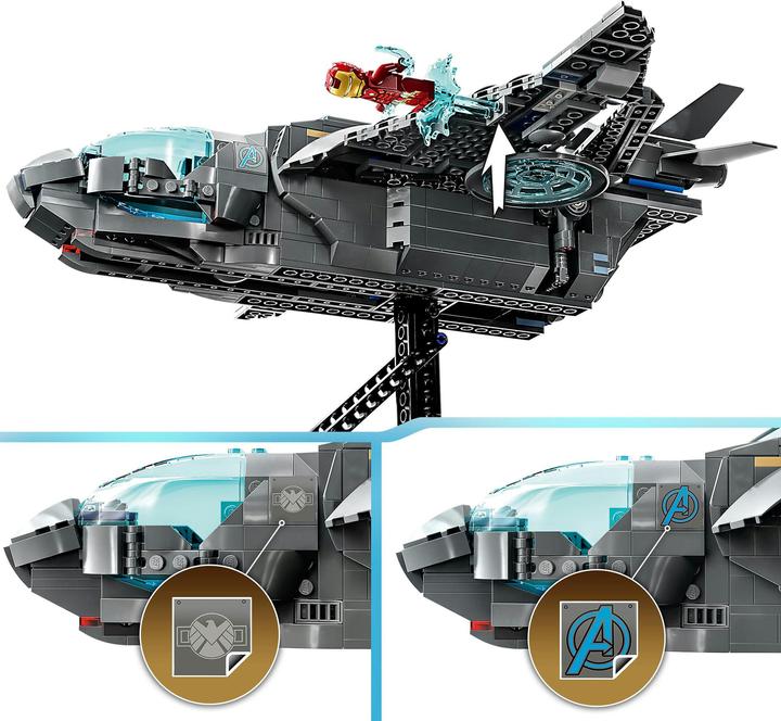 Actual product image LEGO The Avengers' Quinjet (76248, LEGO Marvel)