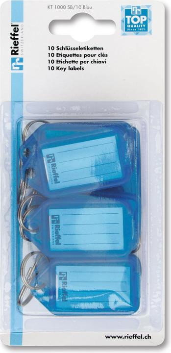 Actual product image Rieffel Keychain blue