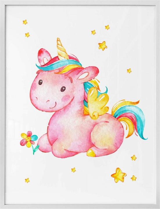 Produktbild Trenddeko Pinky the Unicorn (60 x 80 cm)