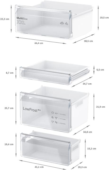 Actual product image Bosch Hausgeräte KIV865SE0 (267 l)