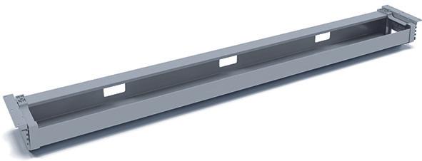 Produktbild Actiforce Kabelwanne Swing silber (Kabelkanal, 126.40 cm)