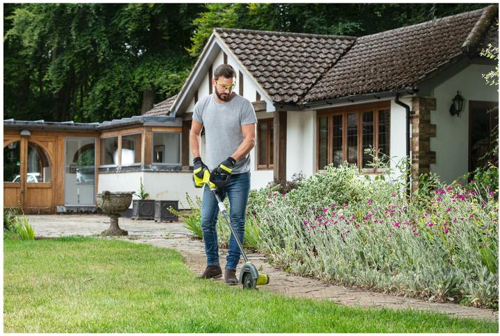 Actual product image Ryobi Lawn mower (Metal cutting blade)
