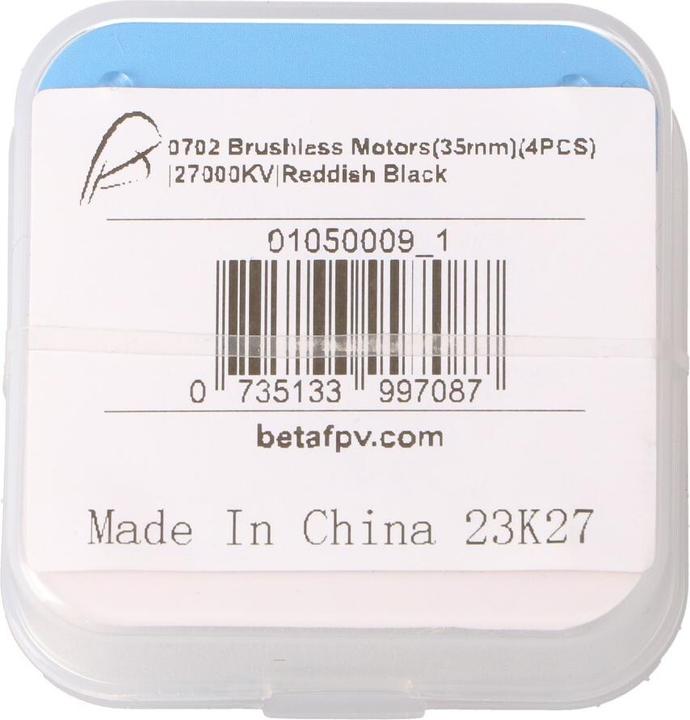 Actual product image BetaFPV 0702 27000KV Brushless motor set for drone | 4 pieces